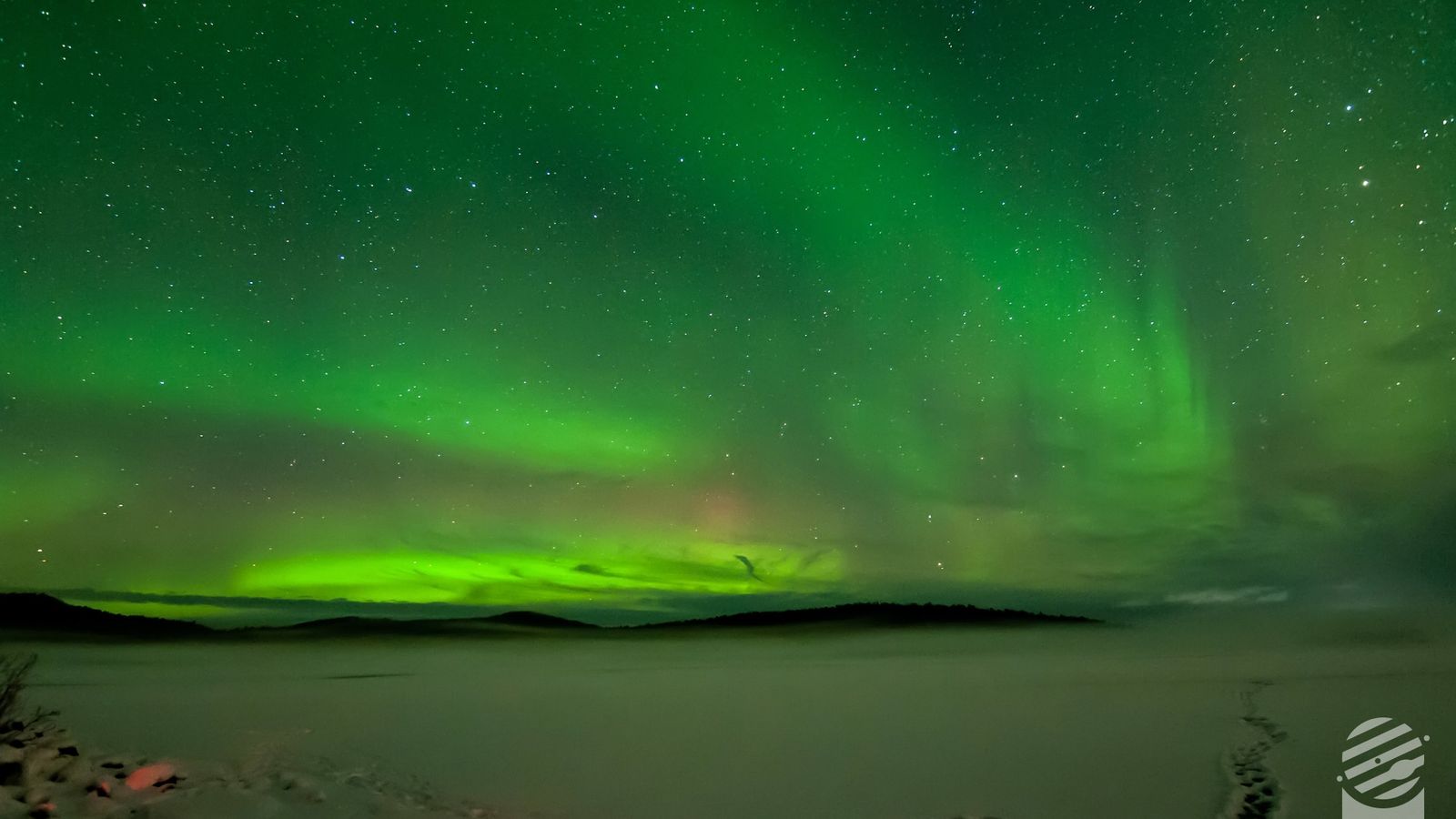 Astrofotografia de l'Aurora Boreal a Lapònia