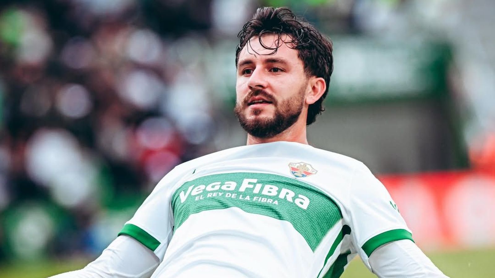 El futbolista de l'Elx, Víctor Chust