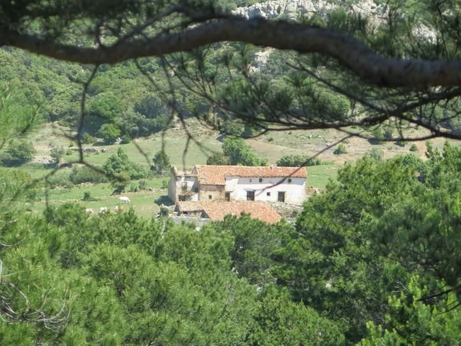 Un dels masos que ens trobarem en la ruta dels maquis