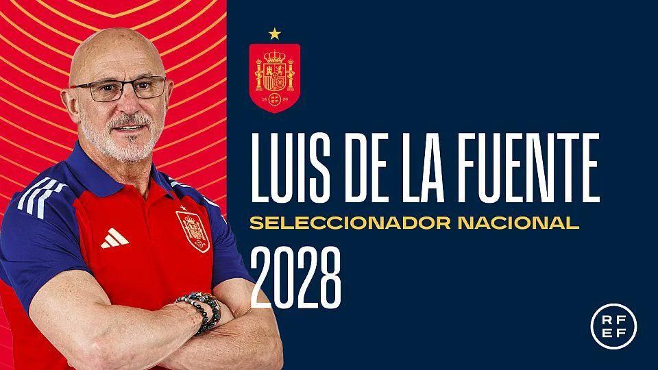 Luis de la Fuente, renovat fins al 2028 Luis de la Fuente, renovat fins a 2028