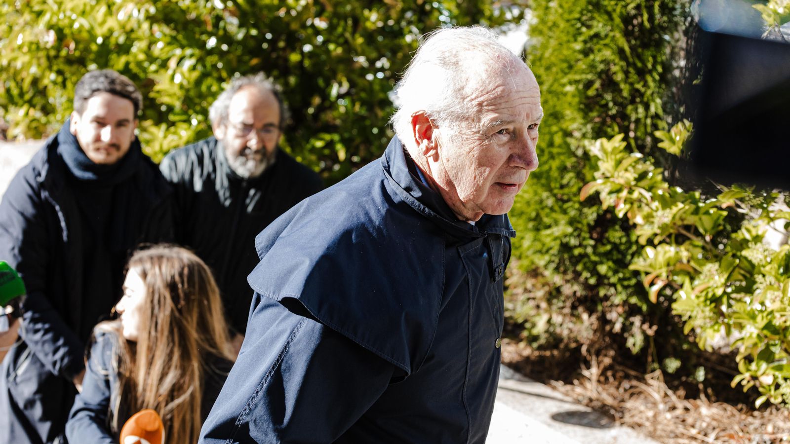 L'exvicepresident del govern espanyol Rodrigo Rato, aquest dimecres a l'Audiència Provincial de Madrid