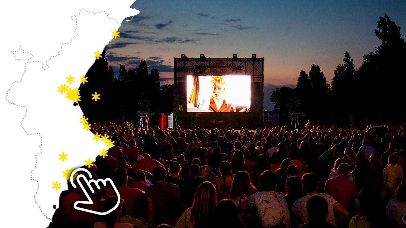 Alguns pobles projecten pel·lícules a la fresca fins a setembre