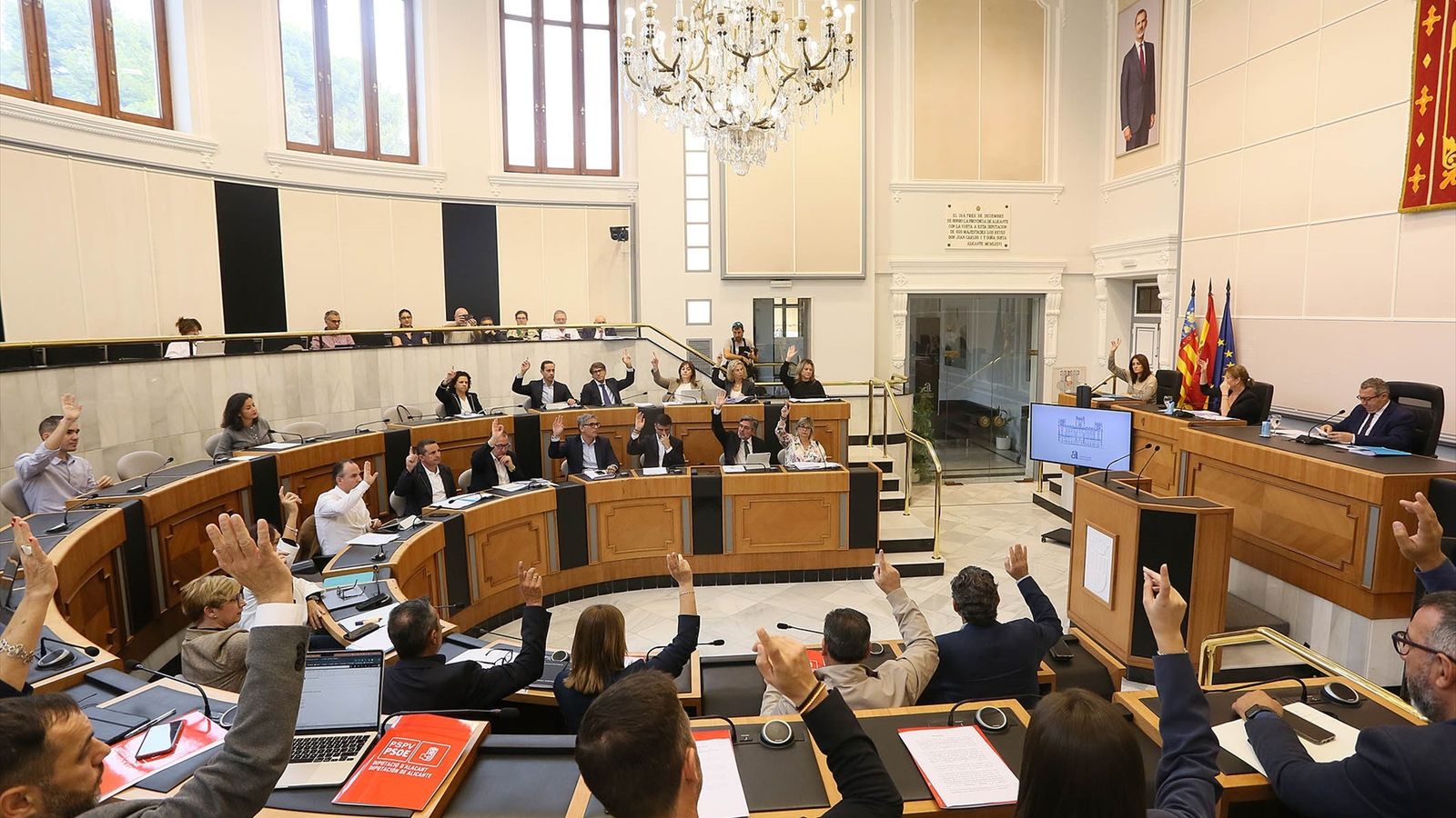 Ple ordinari de novembre de la Diputació d'Alacant