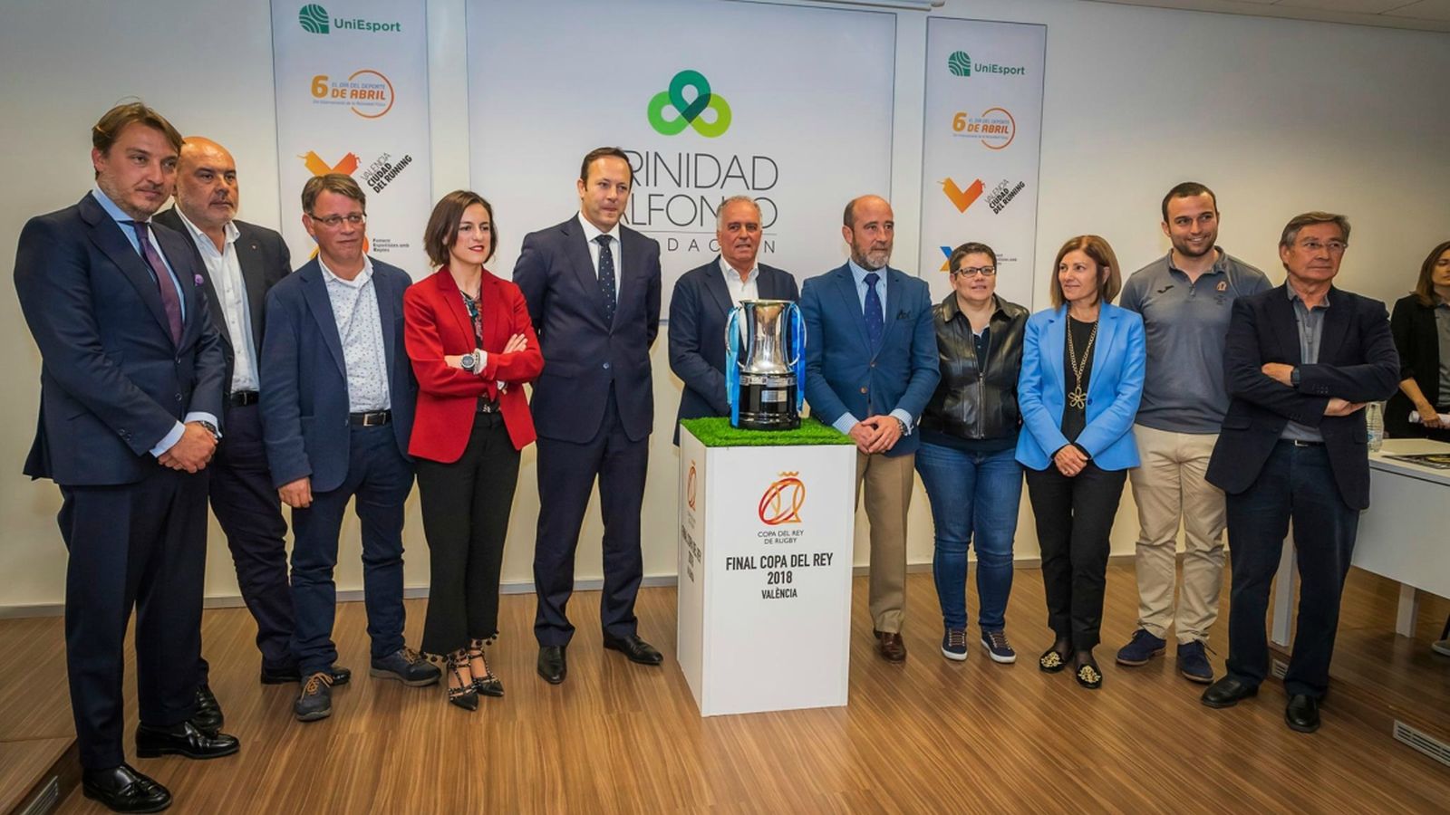 Presentació de la Copa del Rei de Rugbi