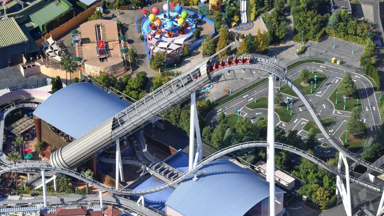 Persones atrapades a una de les muntanyes russes del parc Universal Studios d'Osaka