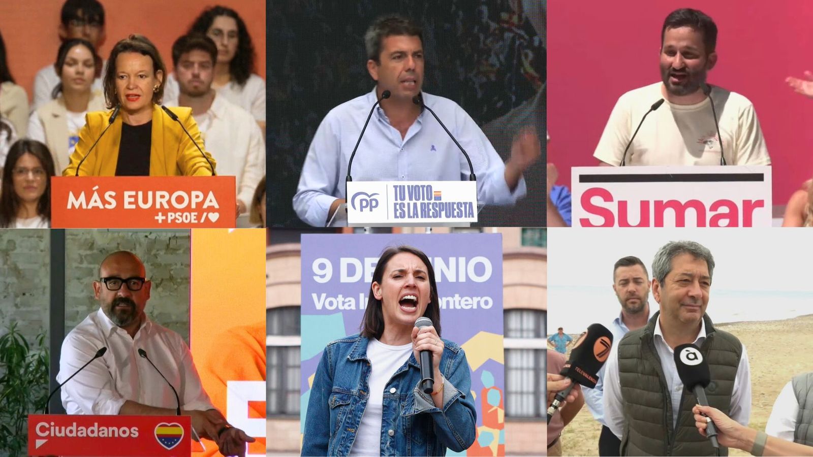 La campanya a les europees traspassa l'equador