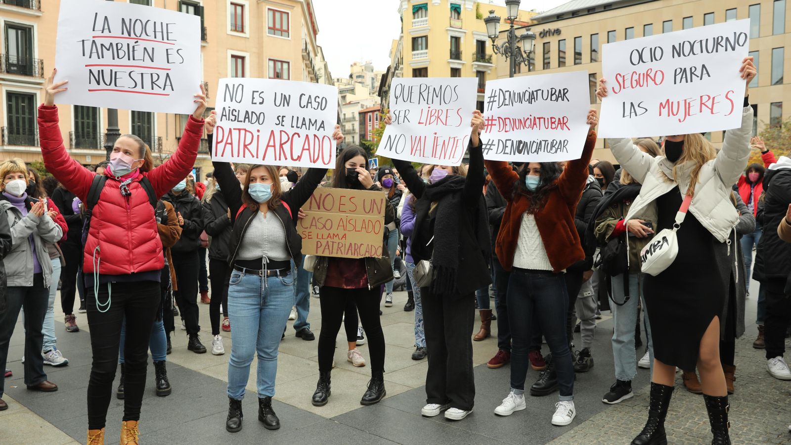 Manifestació contra la submissió química (arxiu)