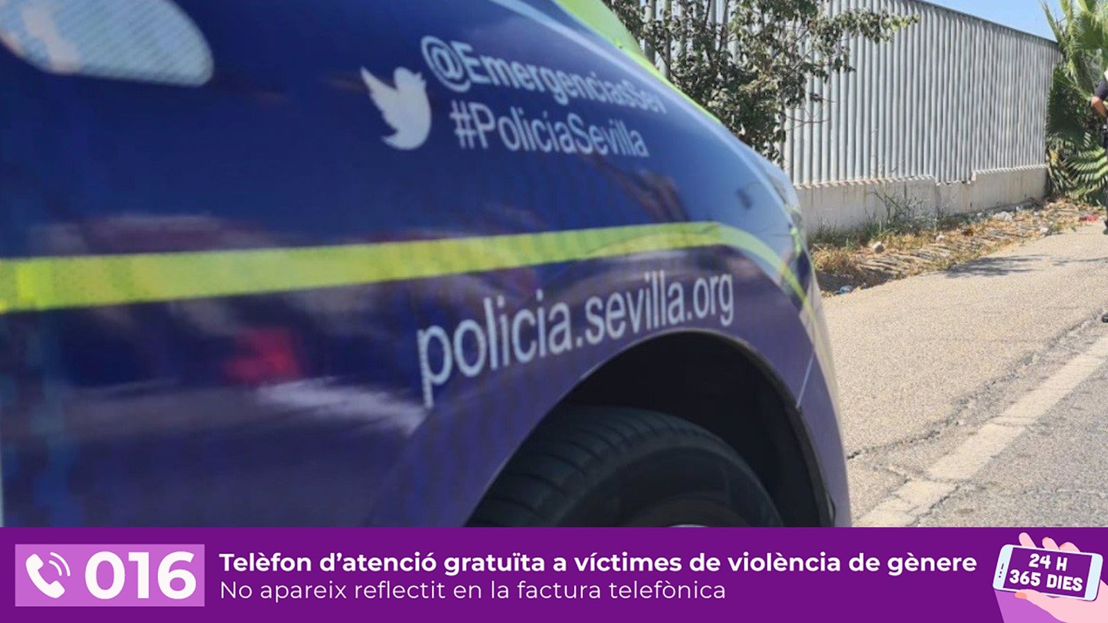 Un vehicle de la Policia Local de Sevilla, en una imatge d'arxiu