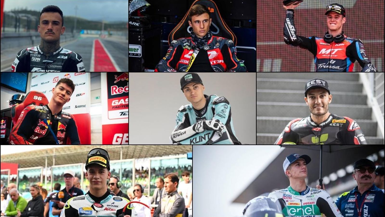 En ordre: Arón Canet, Sergio García Dols, Iván Ortolà, Dani Holgado, Àlex Escrig, Jorge Navarro, Àngel Piqueras i Hèctor Garzó