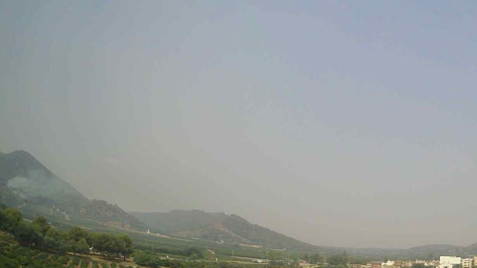 Declaren un nou incendi forestal a Quart de les Valls, a pocs quilòmetres del foc de la serra d'Espadà