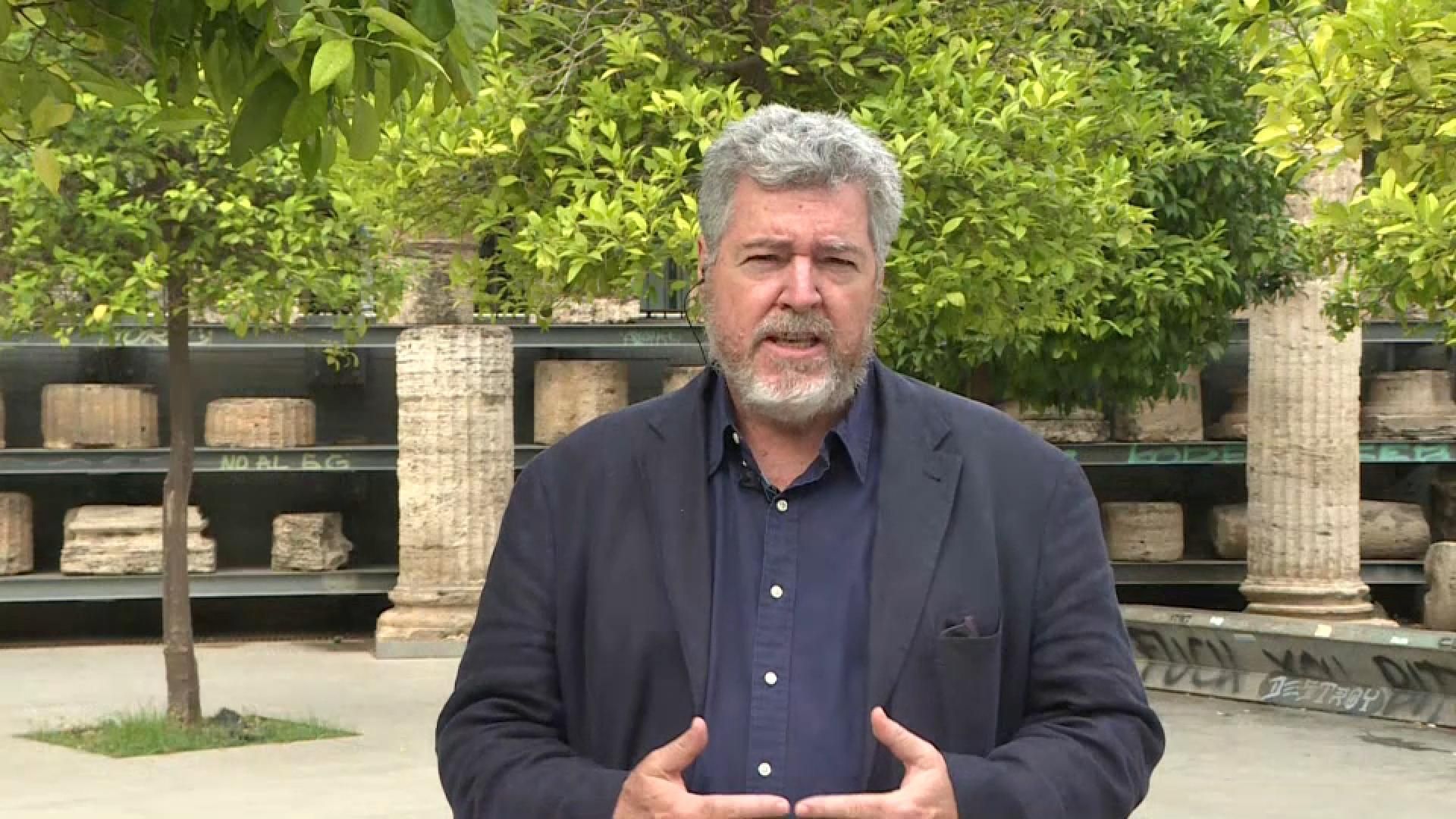 El coordinador d'Aliança Verda i diputat d'Unides Podem, Juantxo López de Uralde durant l'entrevista a 'Les notícies del matí' El coordinador d'Aliança Verda i diputat d'Unides Podem, Juantxo López Uralde durant l'entrevista a 'Les noticies del matí'