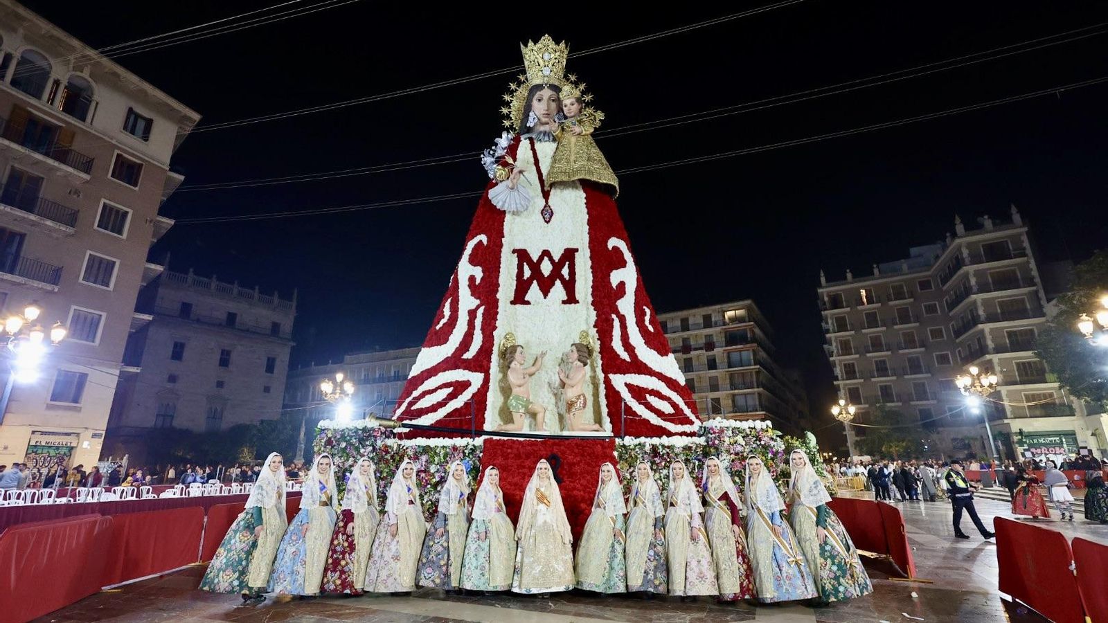 Ofrena a la verge de la Fallera Major de València, Maria Estela Arlandis