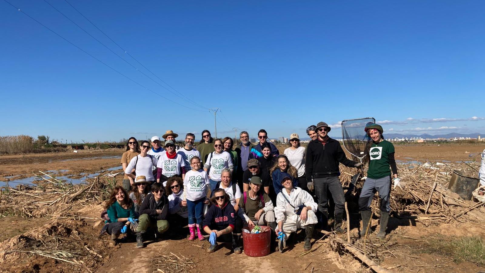Associacions ecologistes es concentren a l'Albufera