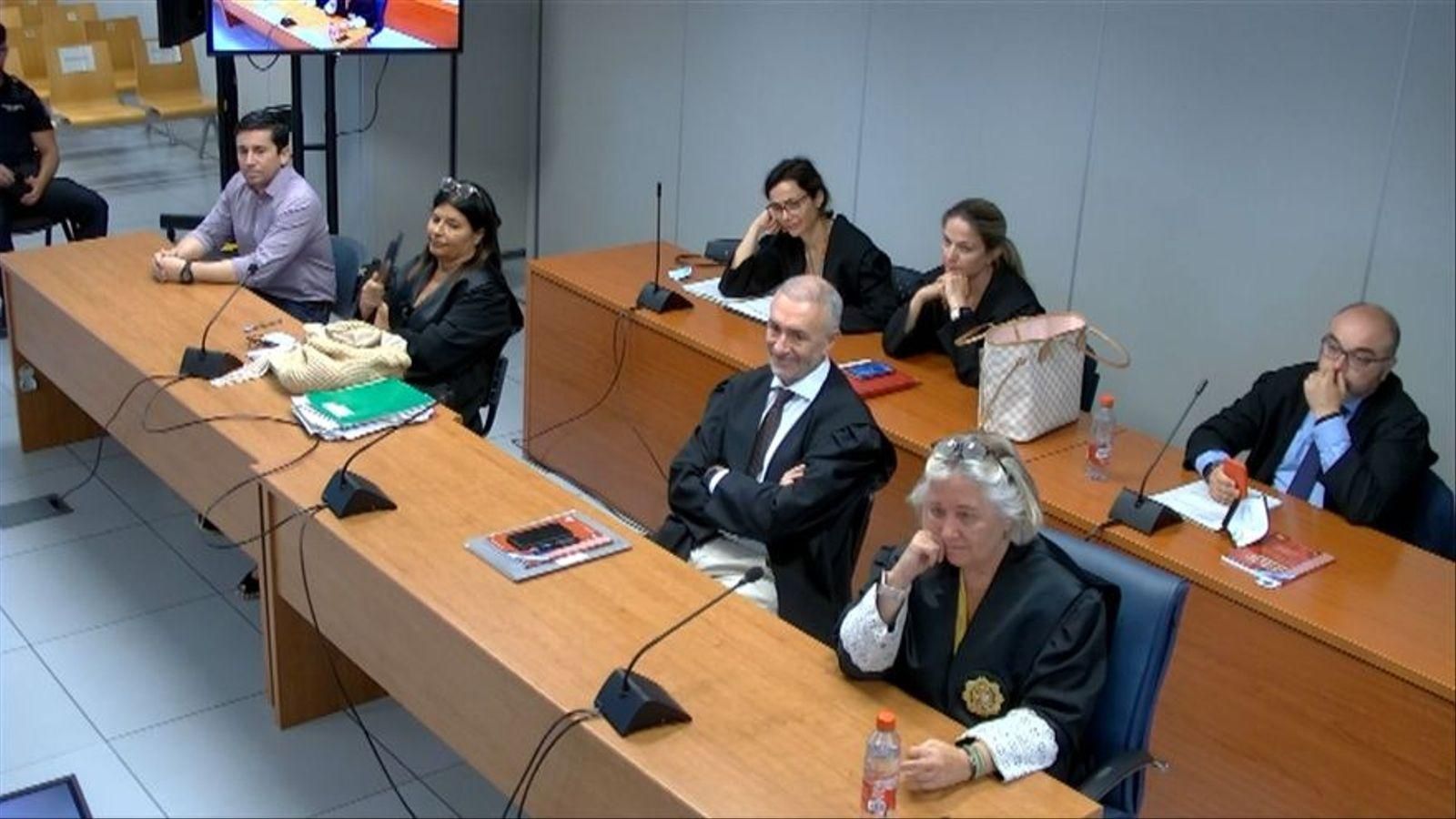 Imatge de l'interior de la sala durant la lectura del veredicte