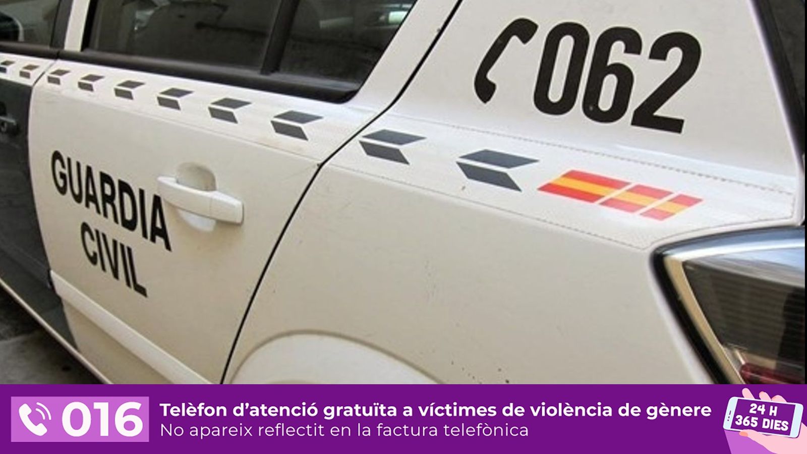 El 016 d'assistència a les víctimes de la violència masclista atén les 24 hores i no deixa rastre en la factura