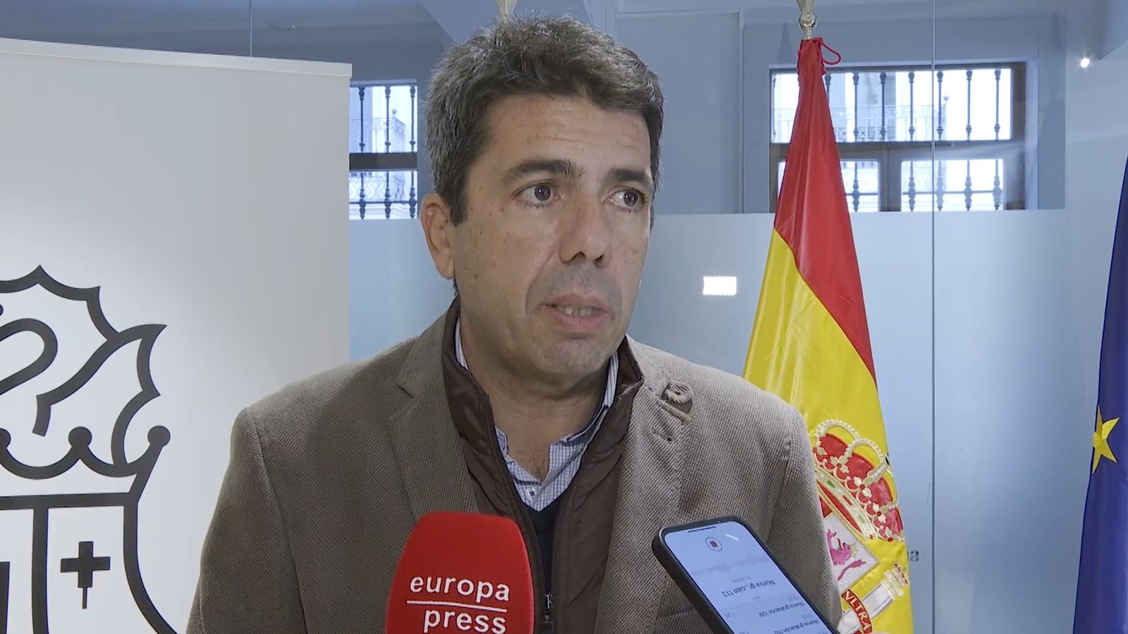 Carlos Mazón este diumenge