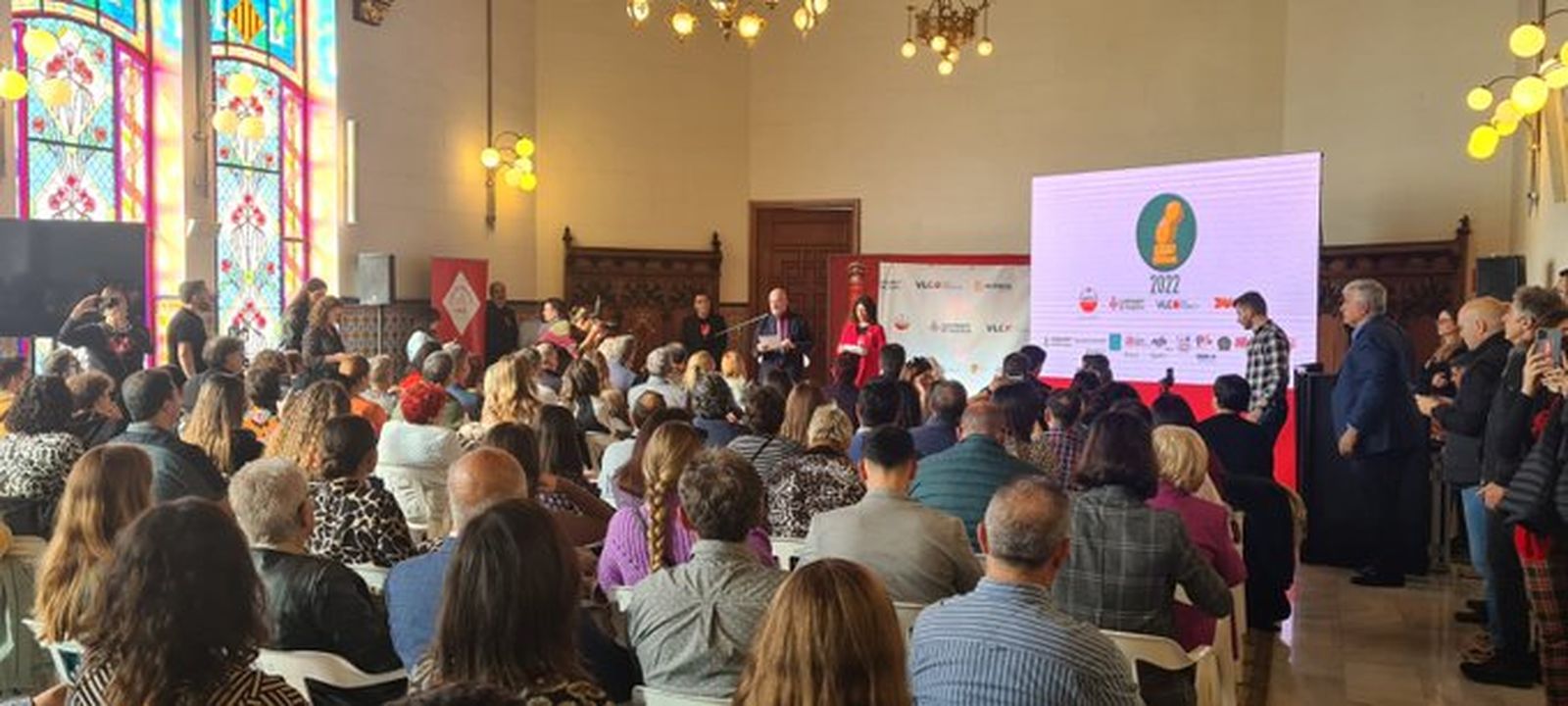 Moment de la gala del Cacau d'Or