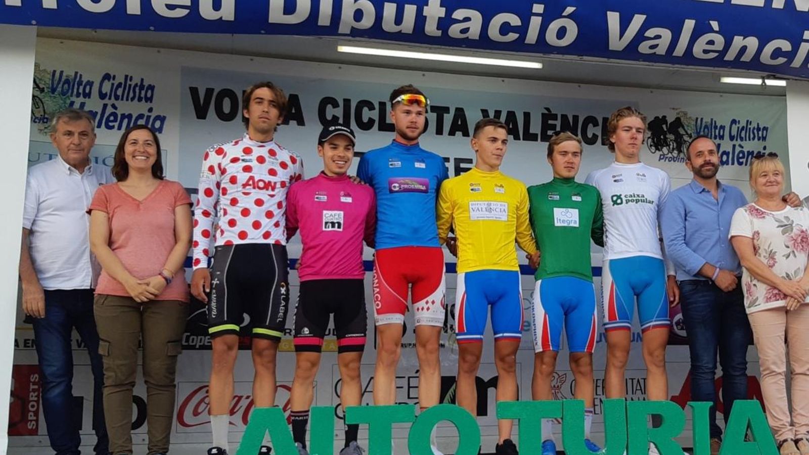 Podi de la Volta Ciclista a València Podi de la Volta Ciclista a València