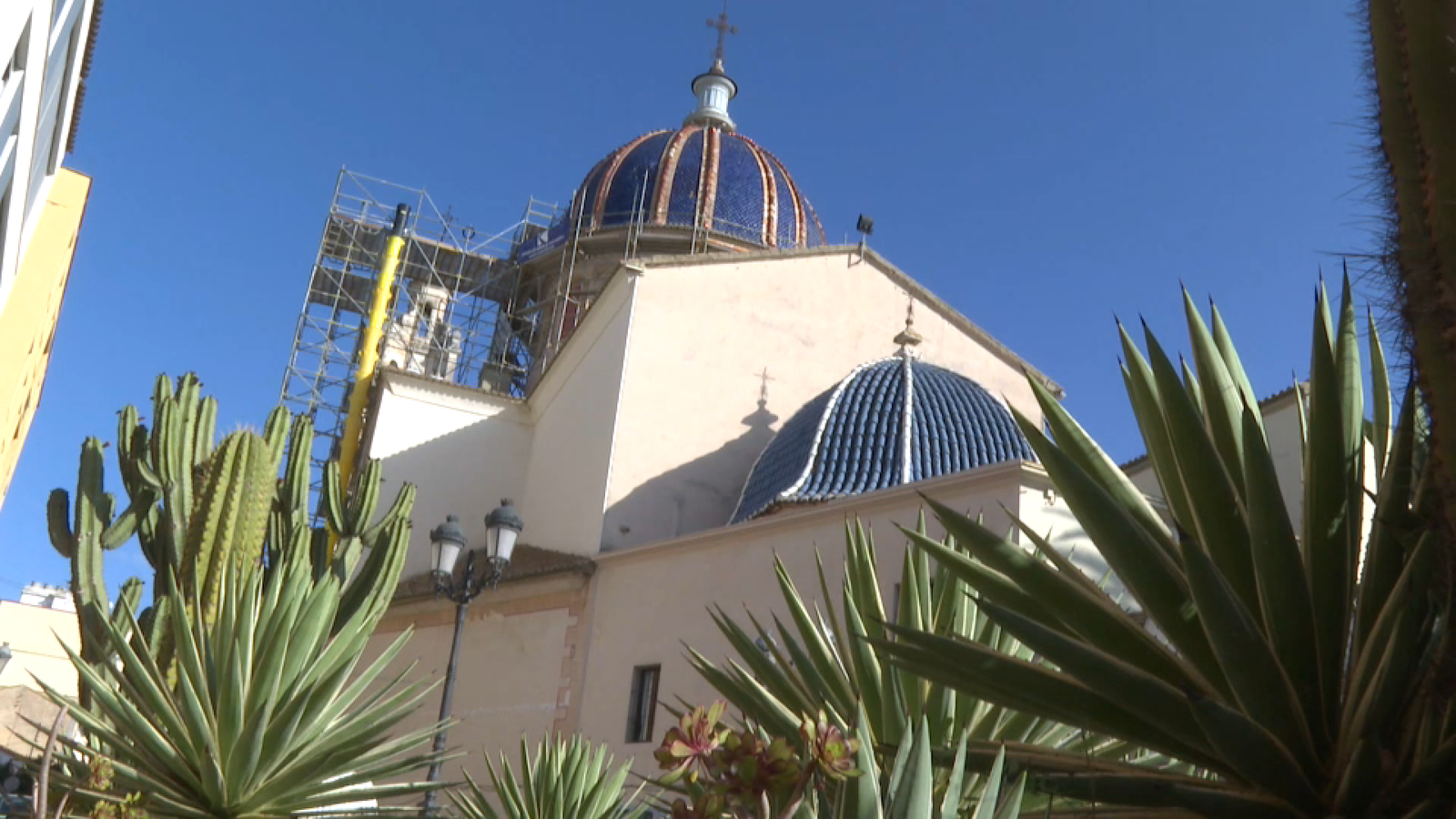 Sueca espera l'informe dels arquitectes sobre l'estat de la cúpula de l'església de la Mare de Déu de Sales