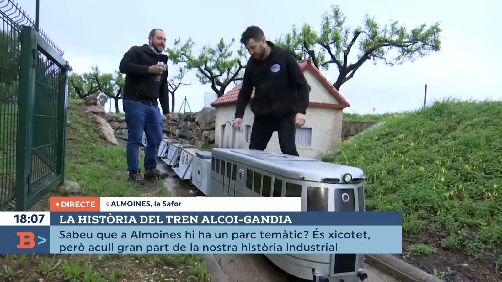 21.03.2022 | La històrica línia de tren Alcoi-Gandia
