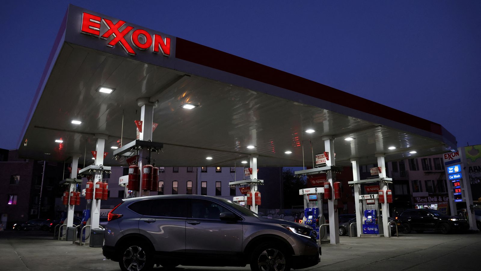 Gasolinera d'Exxon en una imatge d'arxiu