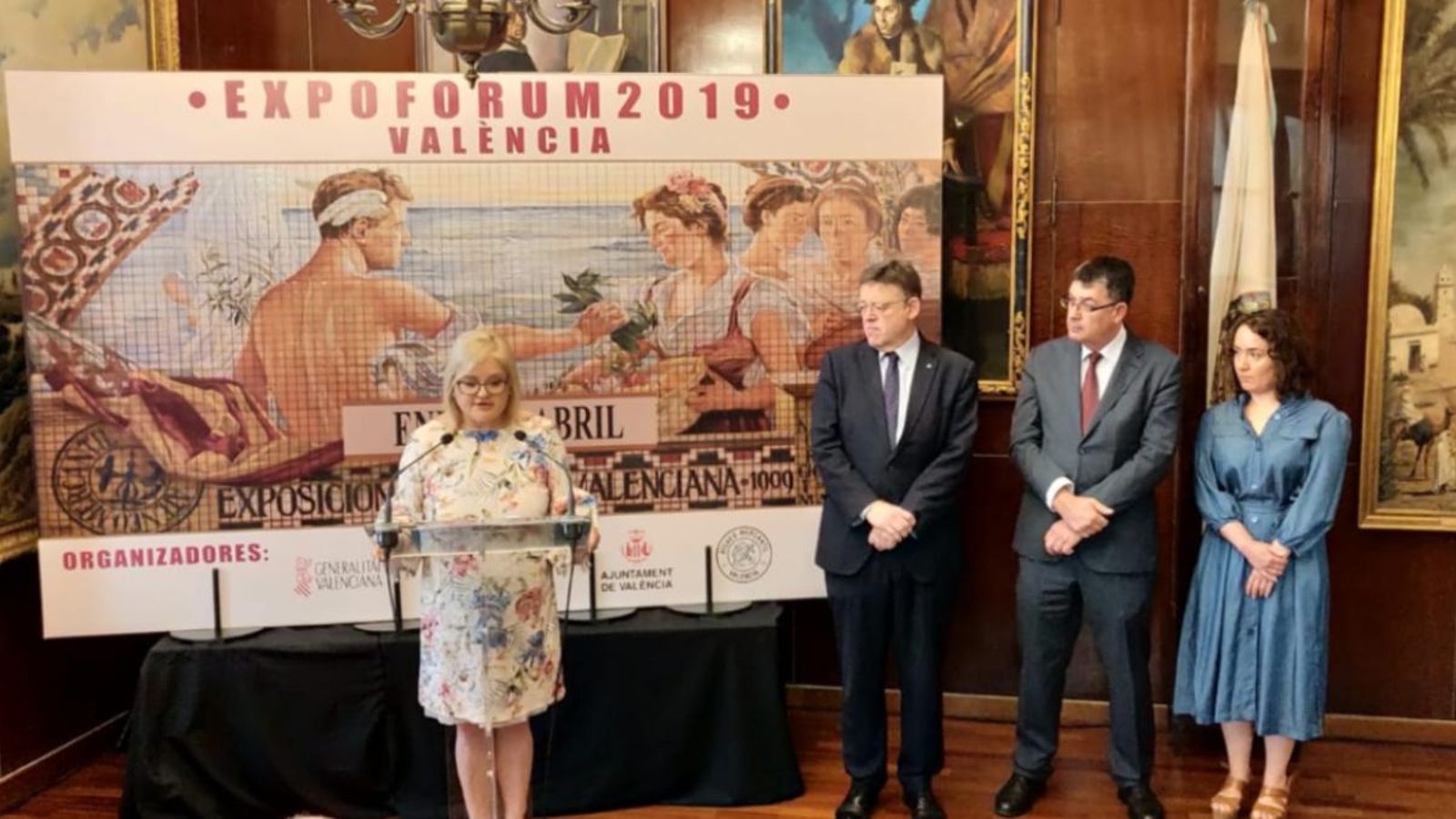 L'Ateneu Mercantil de València ha acollit aquest divendres la presentació de l'Expofòrum València 2019