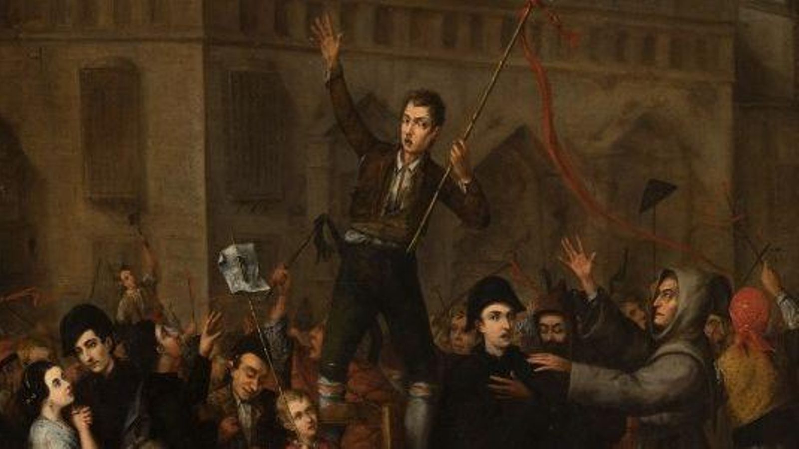 Pintura 'Alçament popular' contra Napoleó