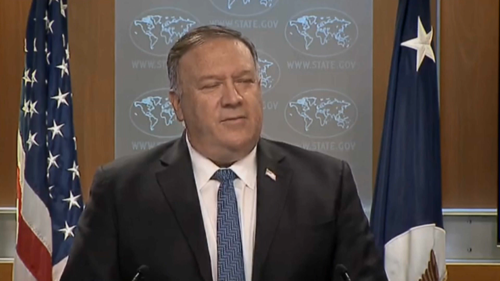 El secretari d'estat dels Estats Units, Mike Pompeo