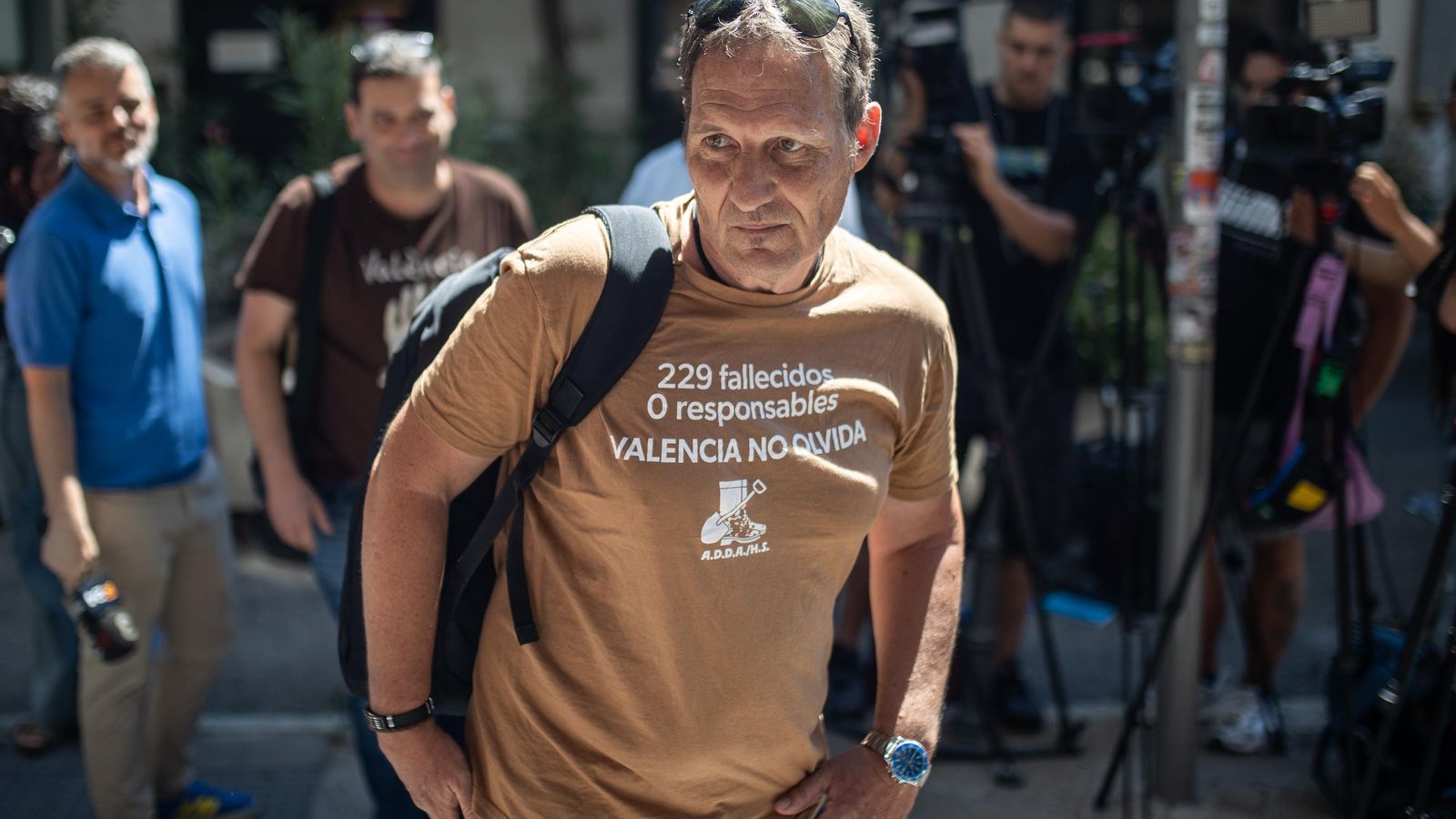 Christian Lesaec, president de l'Associació de Damnificats per la dana Horta Sud València