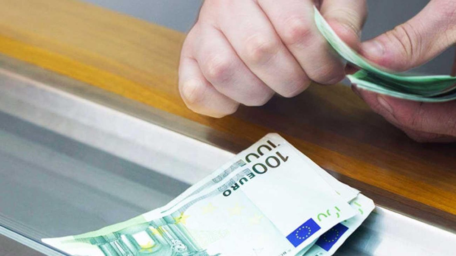 Finestreta d'una entitat bancària