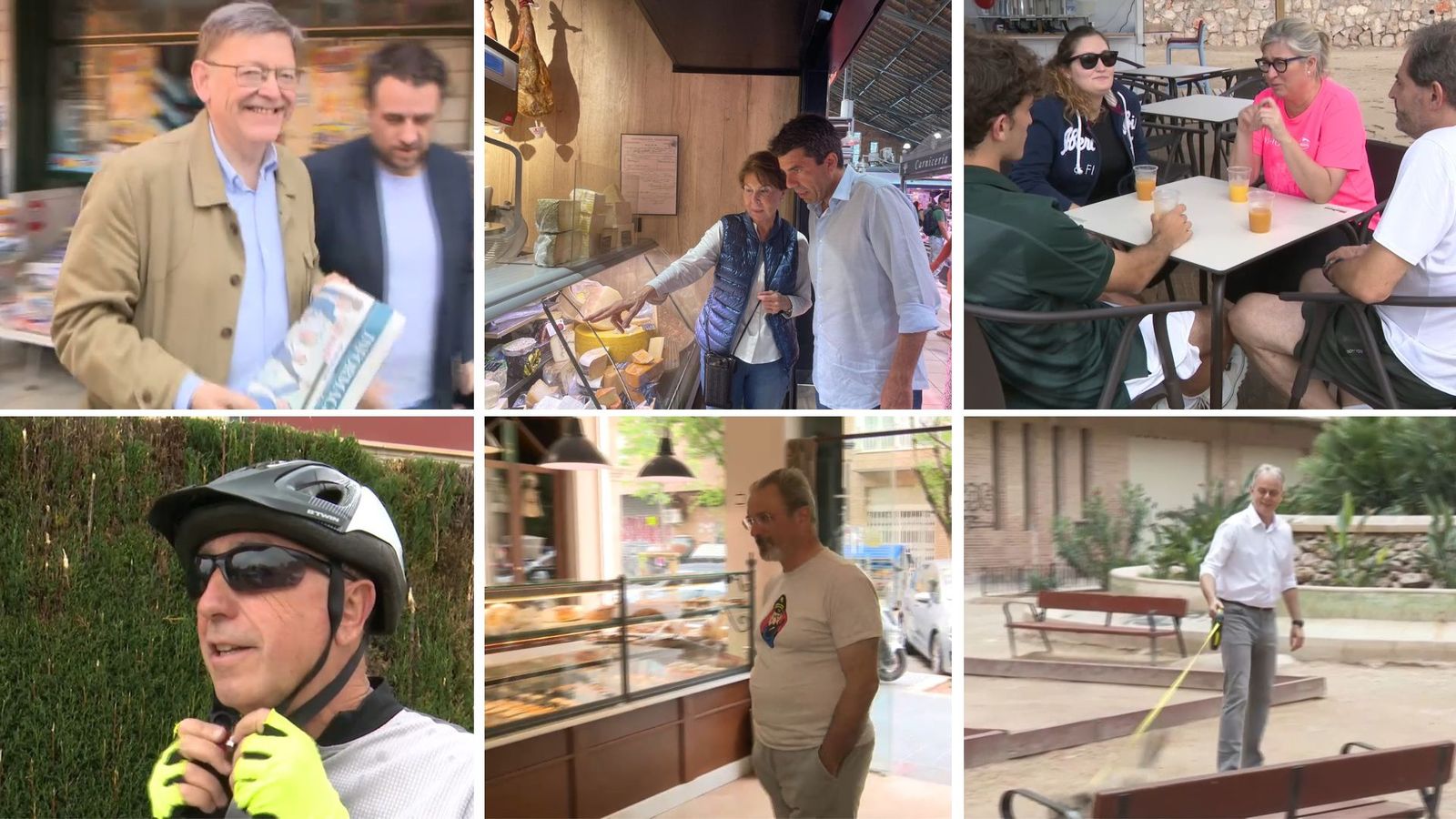 Els candidats a la Generalitat aprofiten la jornada de reflexió per a descansar, dinar amb la família o passejar a l'aire lliure