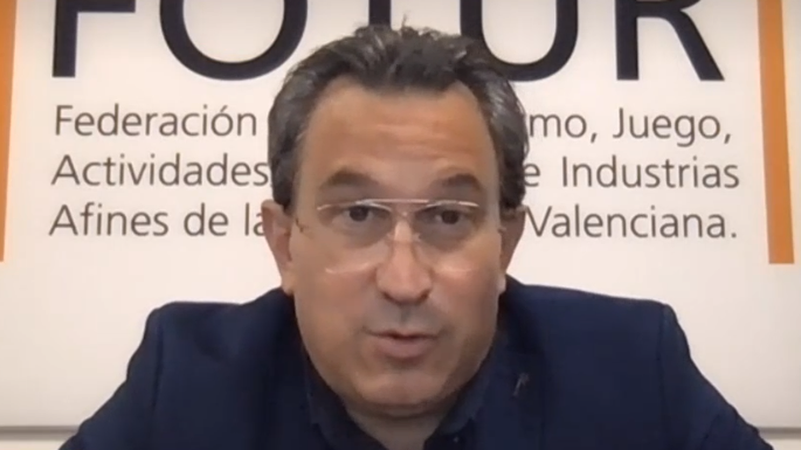 Pérez, aquest dilluns, durant l'entrevista