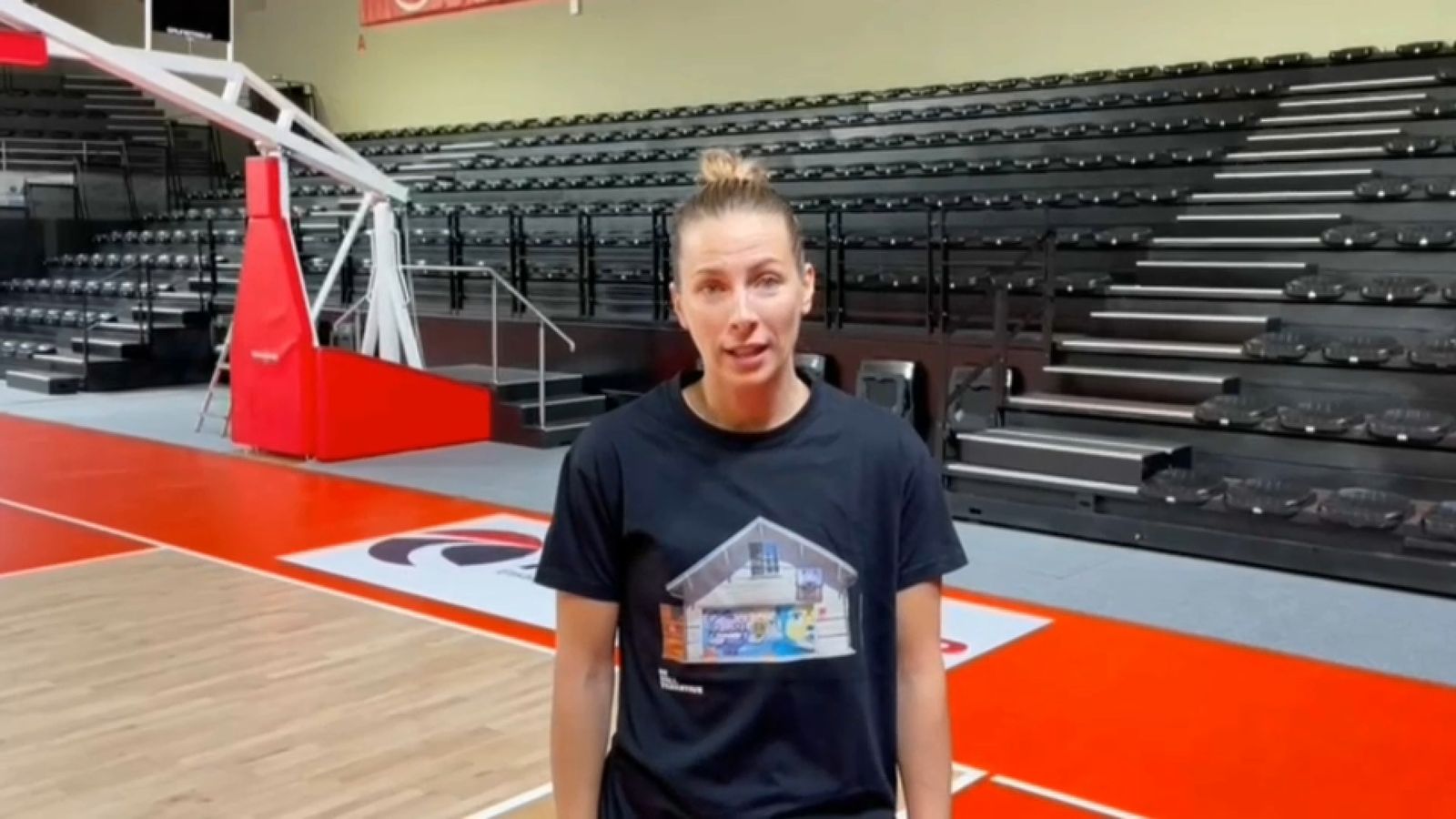 La jugadora de bàsquet 3 per 3, Sandra Ygueravide