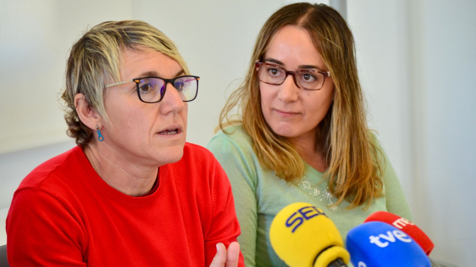 Papi Robles, a l'esquerra, i Glòria Tello, en una imatge d'arxiu