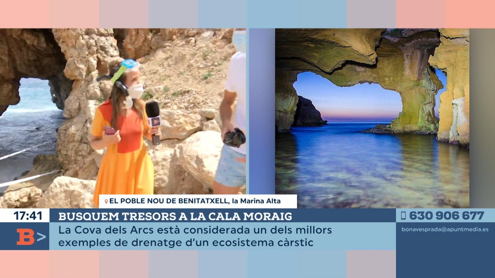 03.08.2021 |  Busquem tresors a la cala Moraig