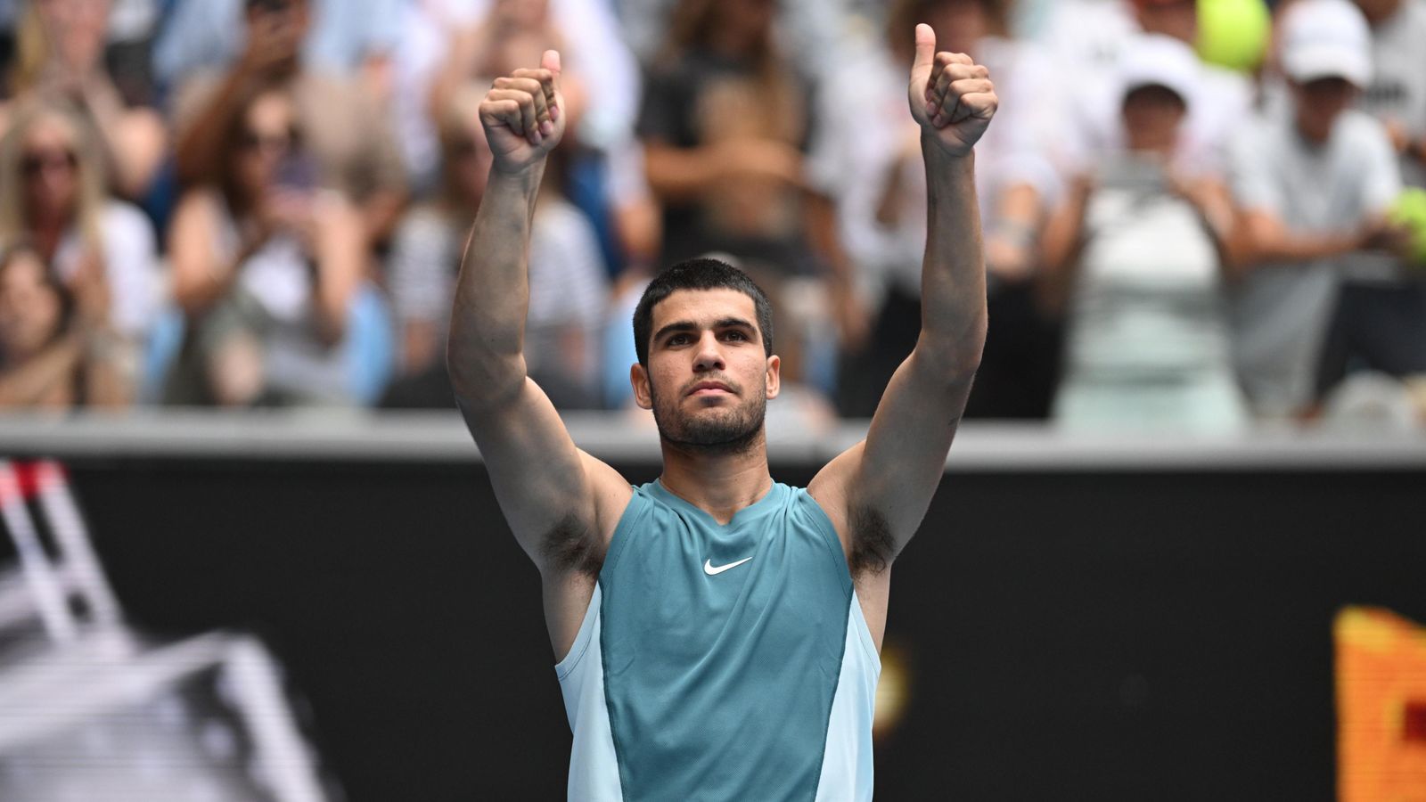 El tenista Carlos Alcaraz