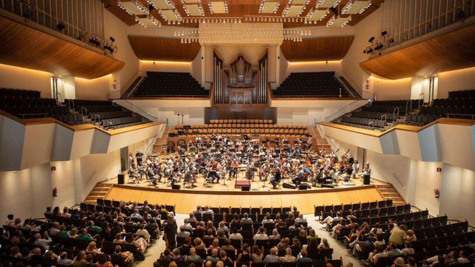 Actuació al Palau de la Música