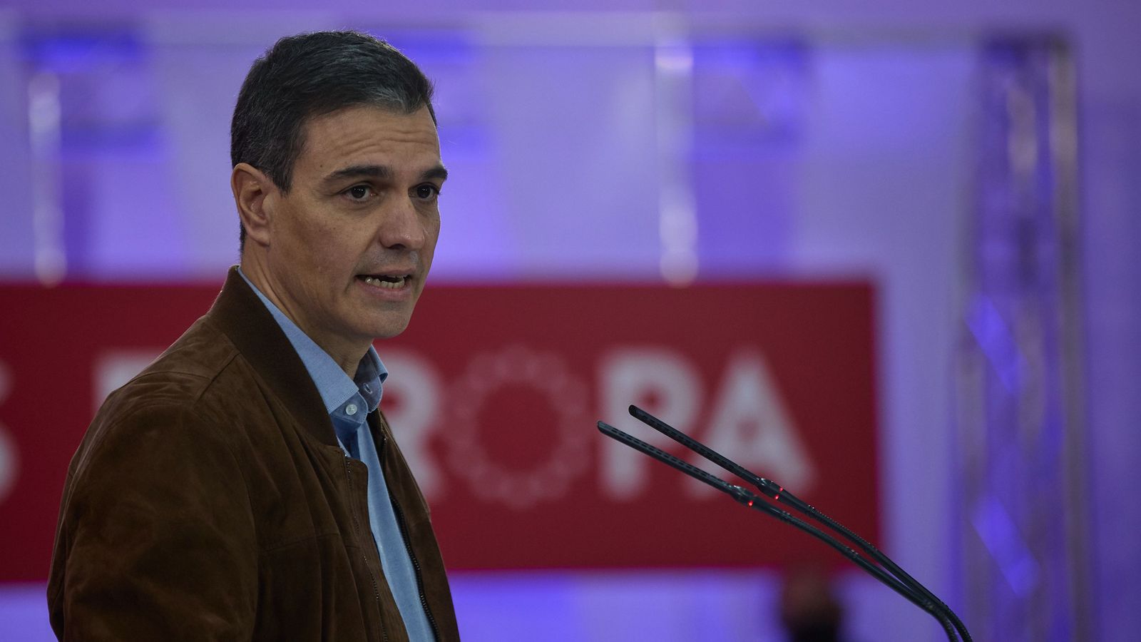 El president del govern espanyol, Pedro Sánchez, en un acte del seu partit a Madrid, on va assistir fa uns dies