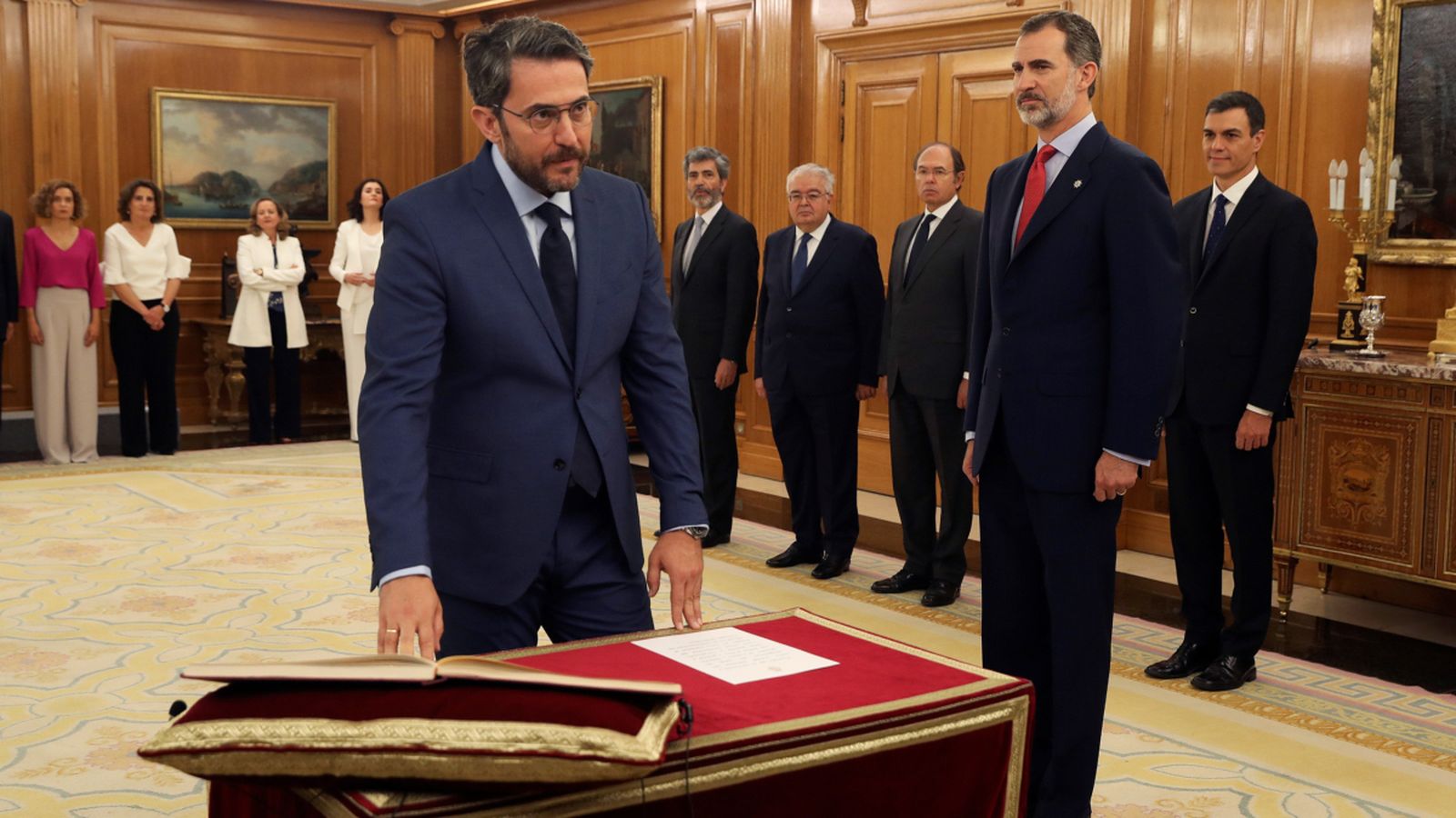 El ministre de Cultura i Esport, Màxim Huerta, ha descartat dimitir