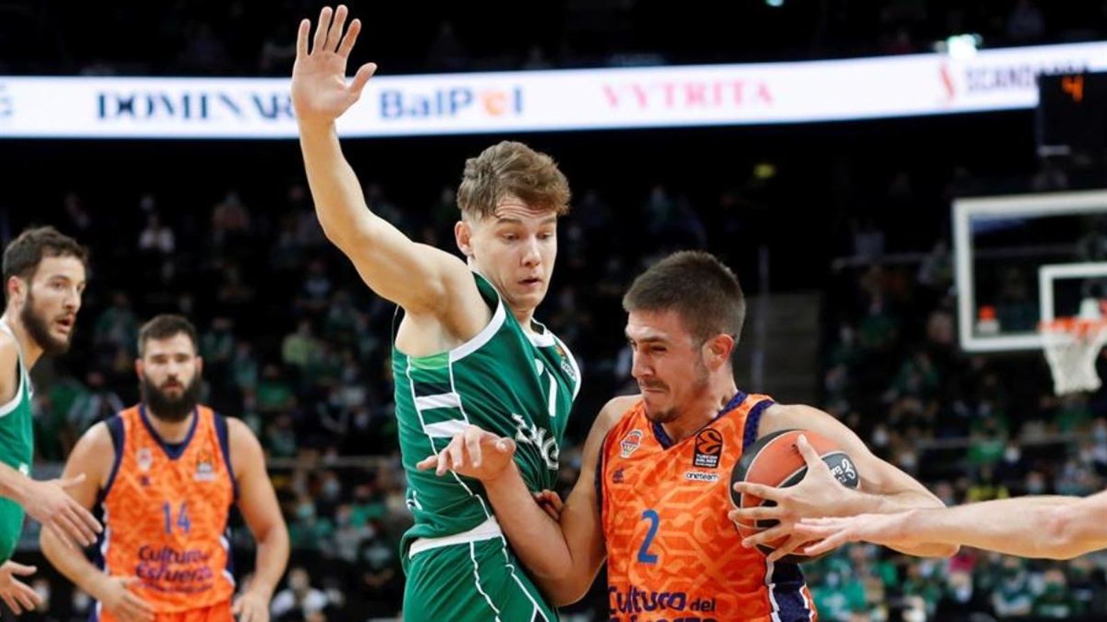 El València Basket va guanyar el seu últim partit en l'Eurolliga, contra el Zalgiris, a la caldera de Kaunas