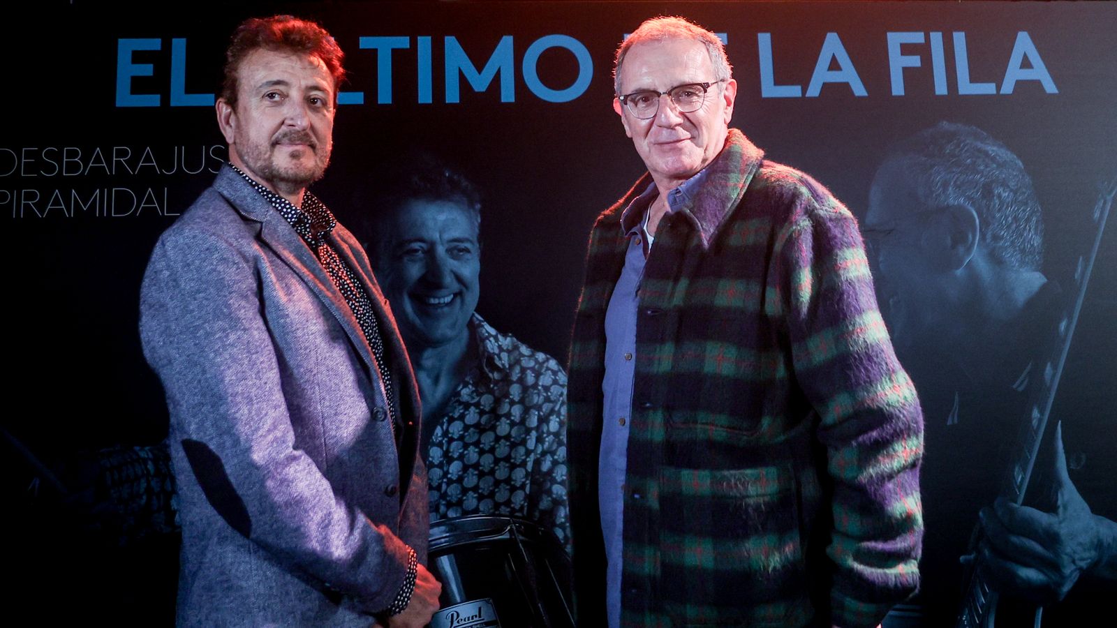 Els músics Manolo García i Quimi Portet, del Último de la Fila