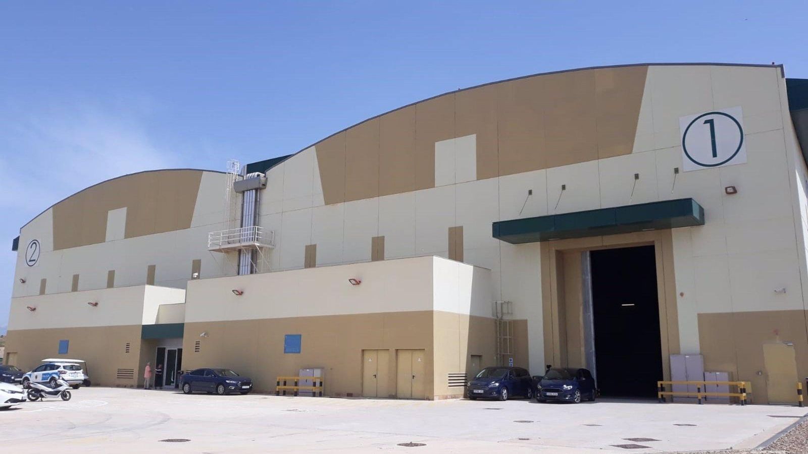 Platós de rodatge a la Ciutat de la Llum d'Alacant