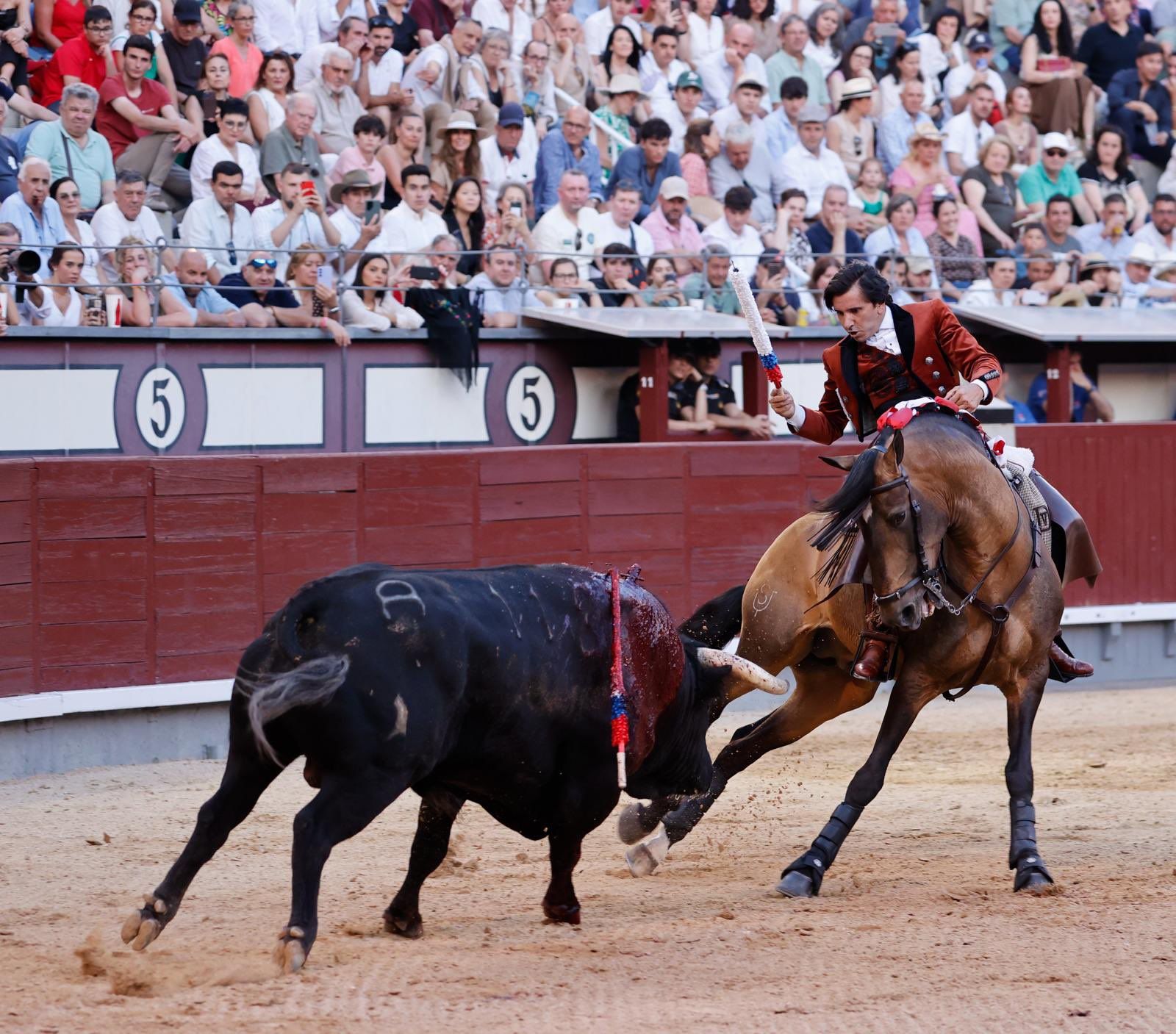 El rejoneador Diego Ventura, el dissabte en À Punt