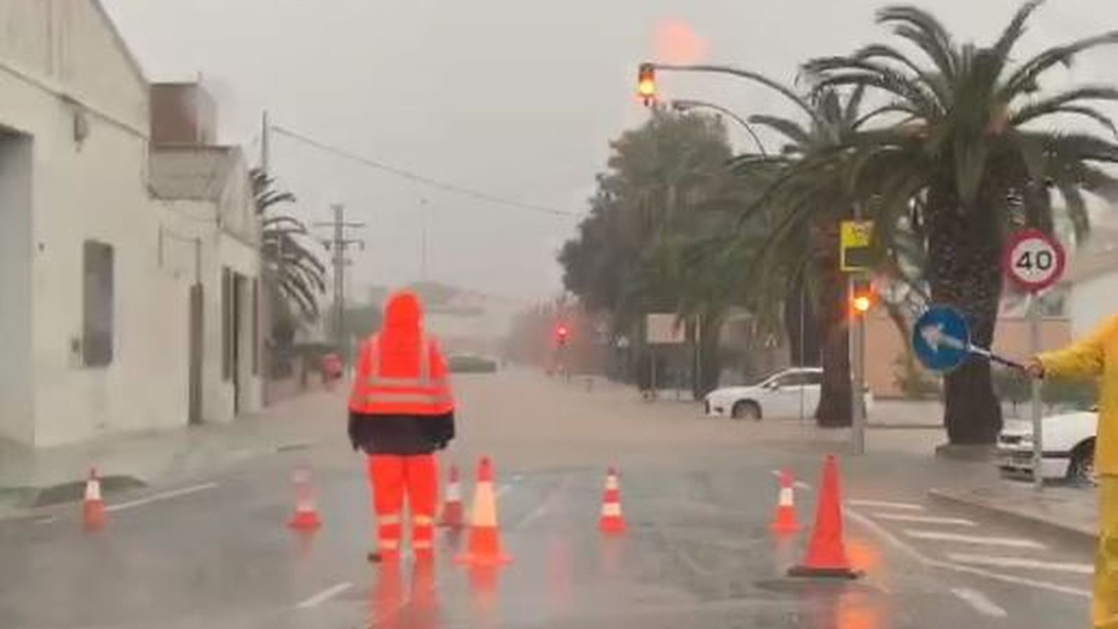 La gota freda descarrega 220 litres en 3 hores a Tavernes de la Valldigna