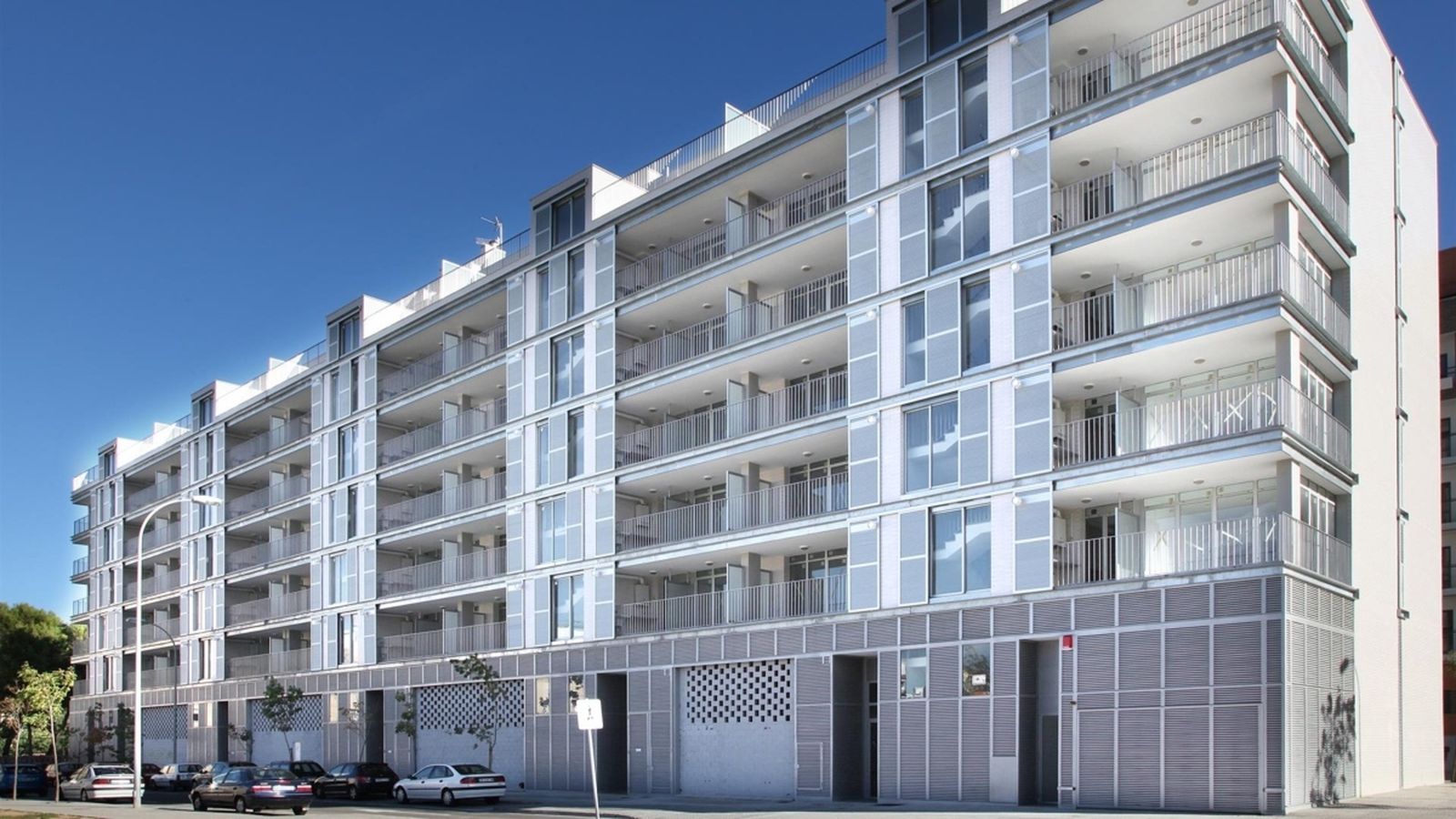 Imatge d'arxiu d'un bloc de vivendes