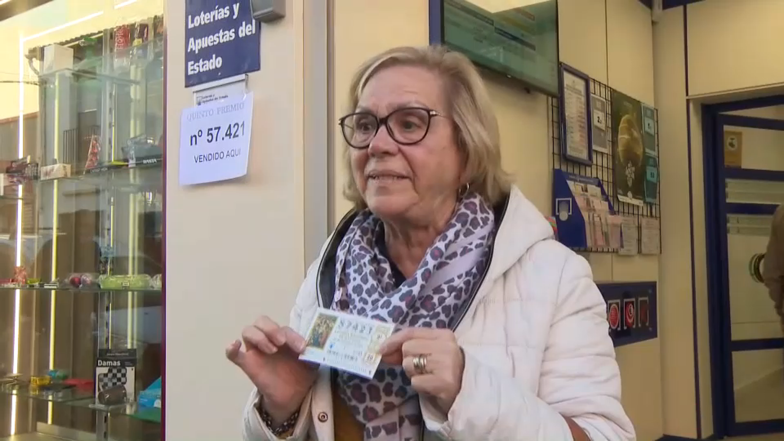 Una dona premiada a Rafelbunyol