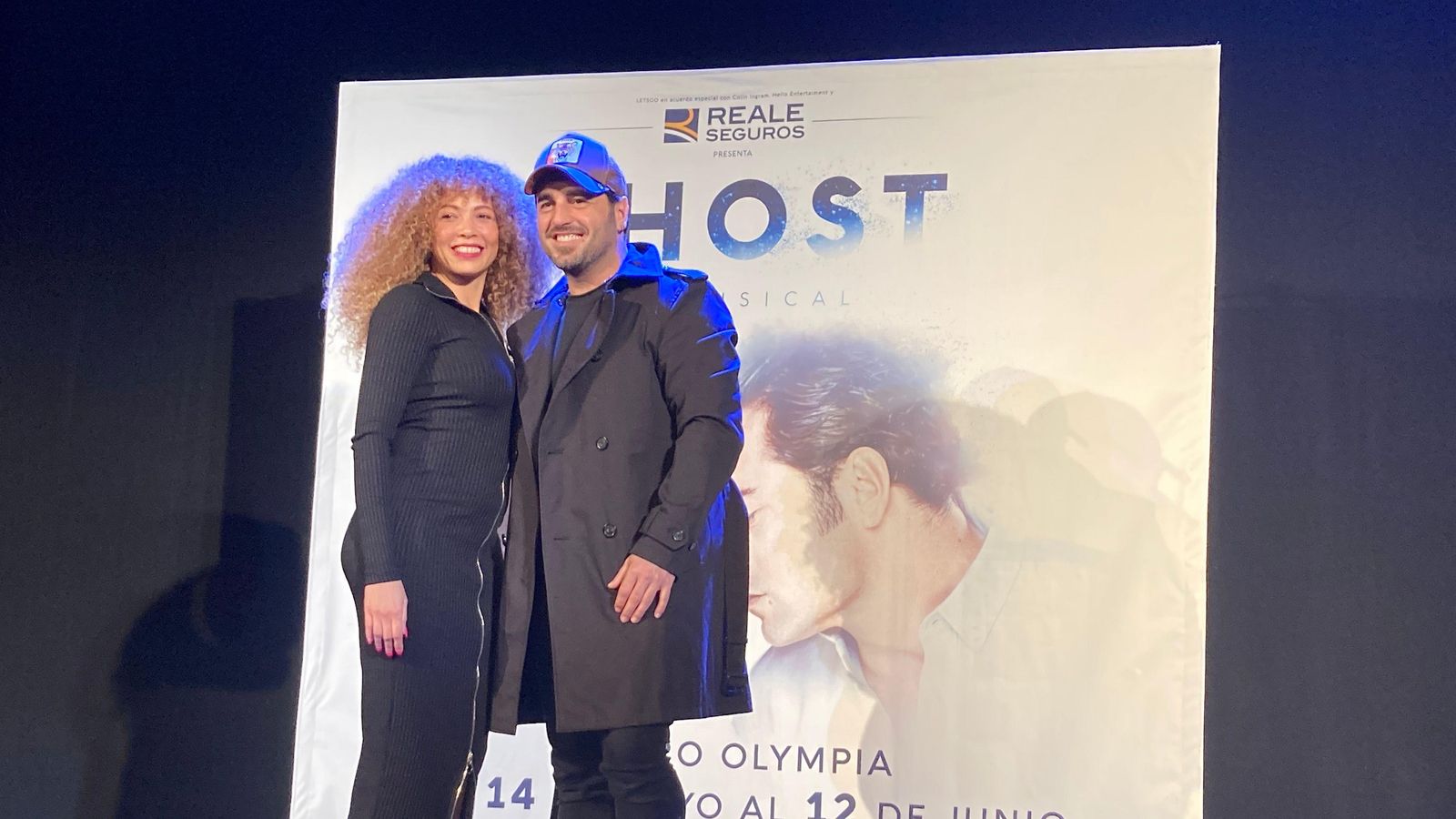 David Bustamante i Ela Ruiz presenten el musical de Ghost a València