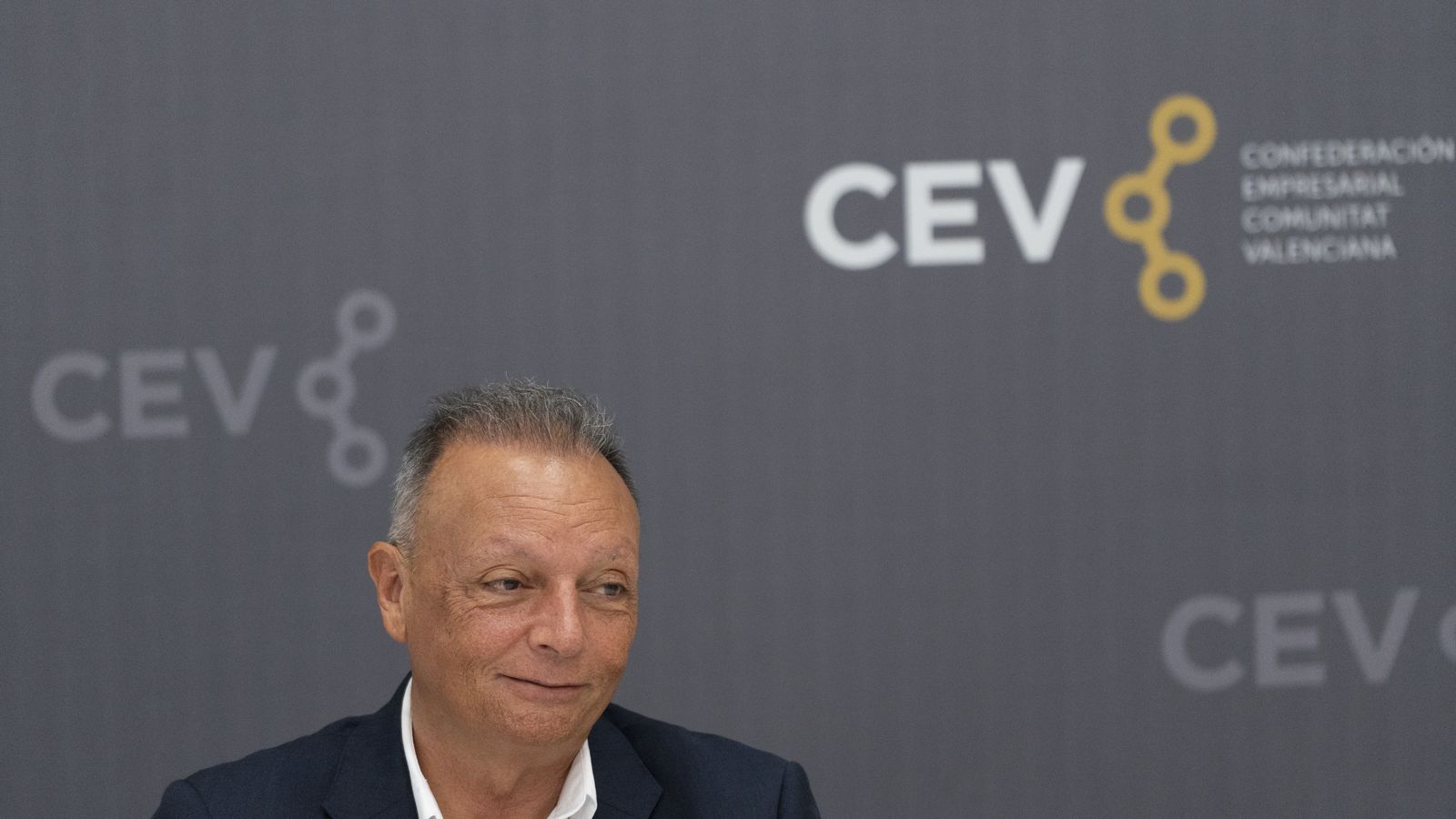 El president de la Confederació Empresarial de la Comunitat Valenciana (CEV), Salvador Navarro