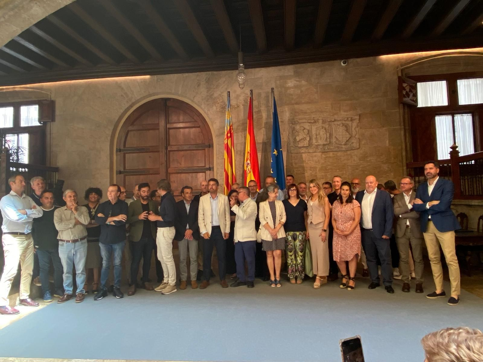 A l'acte també han assistit representants de productores, associacions professionals, entitats i organismes del sector