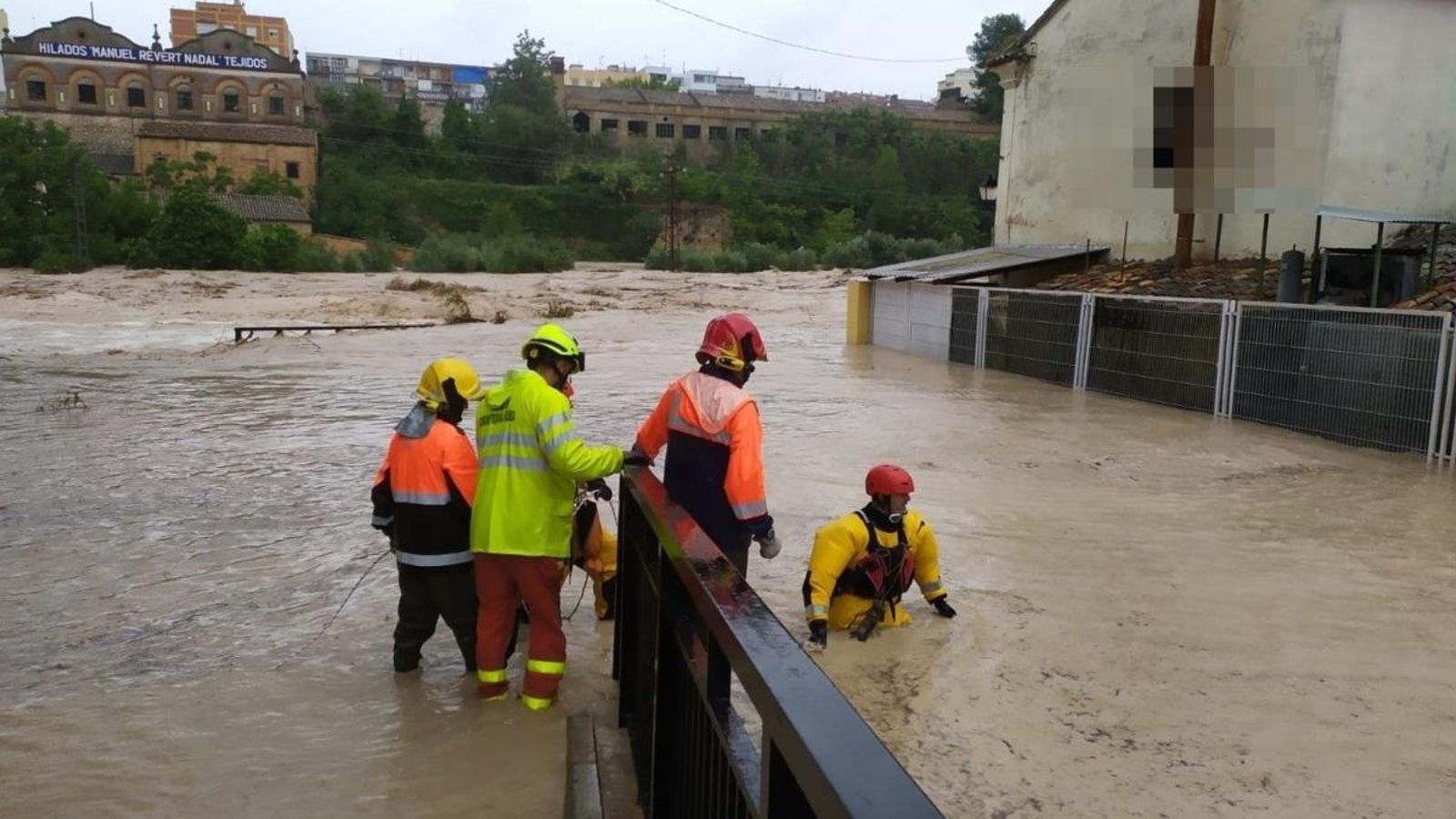 Treballs de rescat en el barri de la Cantereria durant la DANA, al setembre de 2019